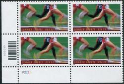 U.S. #3397 Summer Sports PNB of 4