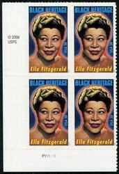 U.S. #4120 39c Ella Fitzgerald PNB of 4
