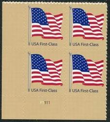 U.S. #4130 Flag - First Class PNB of 4