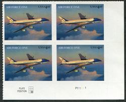 U.S. #4144 Air Force One PNB of 4