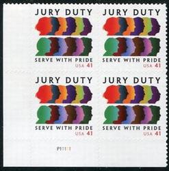 U.S. #4200 Jury Duty PNB of 4
