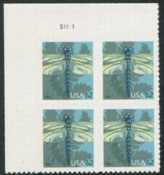 U.S. #4267 Dragonfly PNB of 4