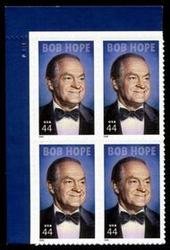U.S. #4406 Bob Hope PNB of 4