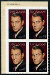 U.S. #4421 Gary Cooper PNB of 4