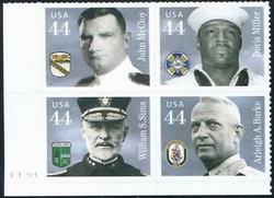 U.S. #4443a Sailors PNB of 4