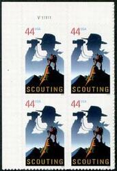 U.S. #4472 Scouting PNB of 4