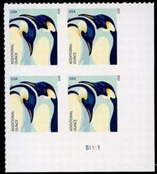 U.S. #4989 Emperor Penguins PNB of 4