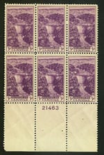 U.S. #774 Boulder Dam PNB of 6