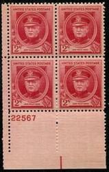 U.S. #880 2c John Philip Sousa PNB of 4