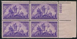 U.S. #898 Coronado Expedition PNB of 4