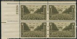 U.S. #934 Army Issue PNB of 4