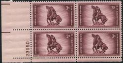 U.S. #973 Rough Riders PNB of 4