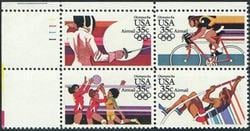 U.S. #C112a Olympics PNB of 4