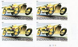 U.S. #4530 Indianapolis 500 PNB of 4