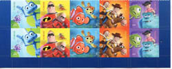 U.S. #4681a Disney's Pixar: Mail a Smile, PNB of 10
