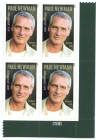U.S. #5020 Paul Newman PNB of 4