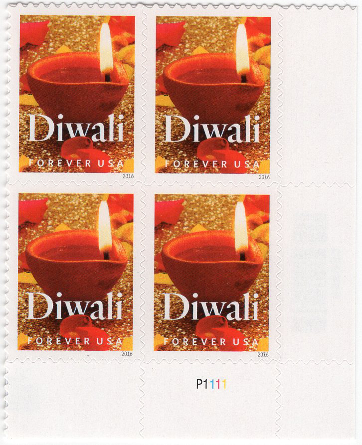U.S. #5142 Diwali PNB of 4