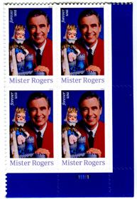 U.S. #5275 Mr. Rogers PNB of 4
