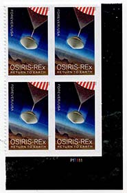 U.S. #5820 OSIRIS-REx: Return to Earth PNB of 4