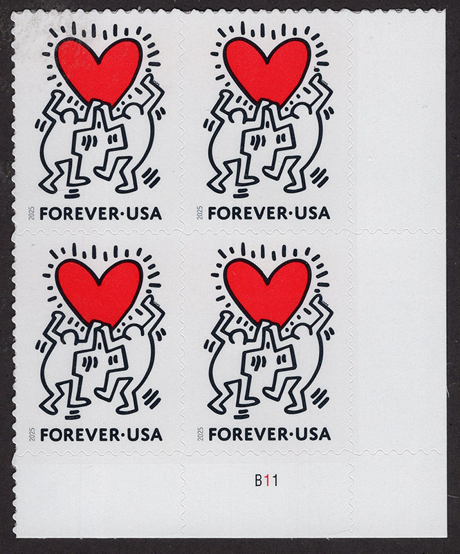 U.S. #5953 Love 2025 Stamp PNB4