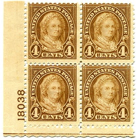 U.S. #636 Martha Washington PNB4