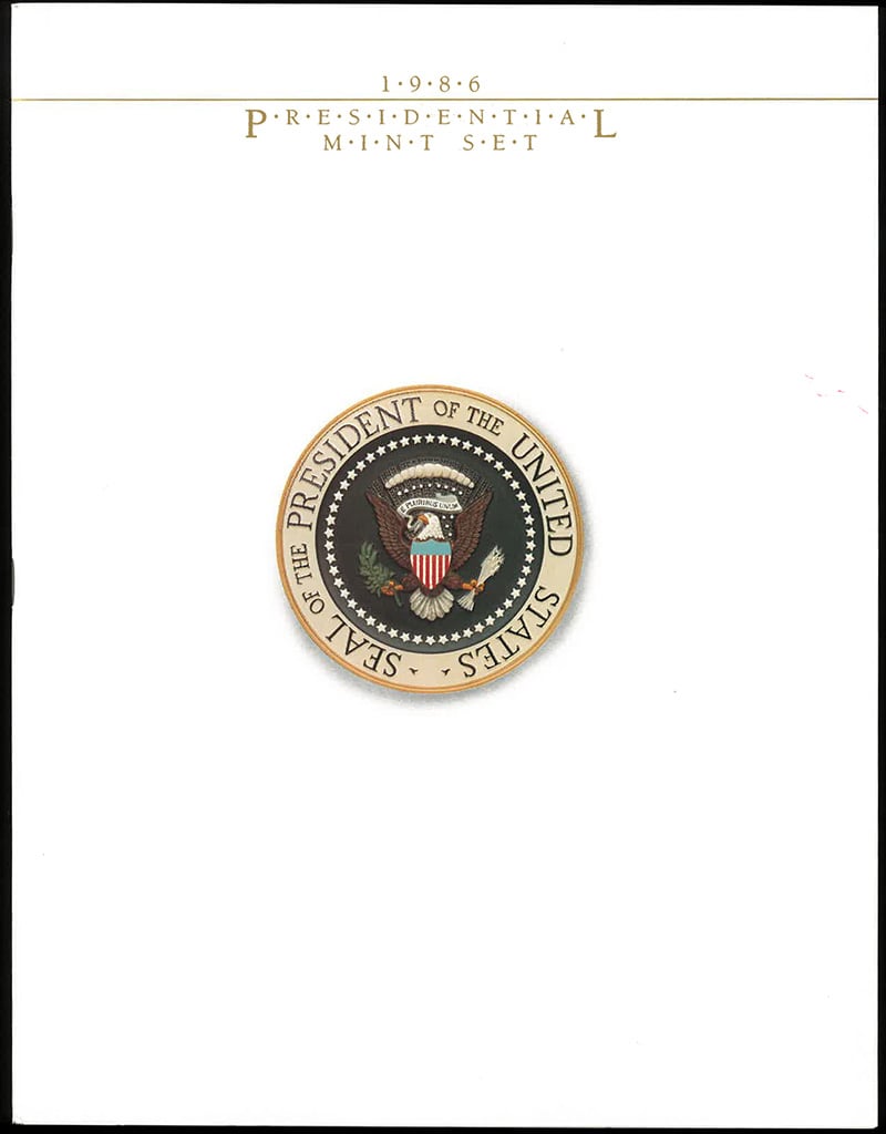 USPS Presidential Set of 1986