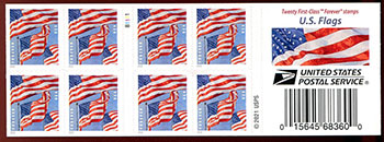 U.S. #5658a Flags of 2022 Convertible Booklet 20