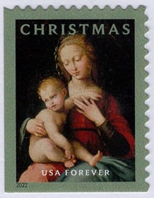 U.S. #5721 Christmas Virgin and Child