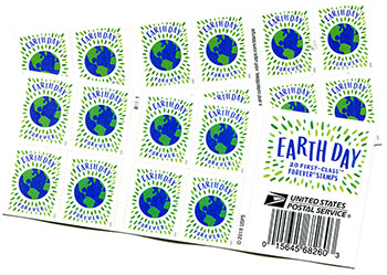 U.S. #5459a Earth Day  Dbl-Sided Booklet of 20