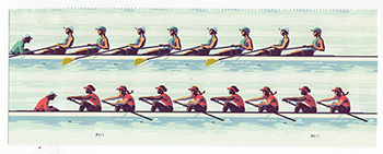 U.S. #5697b Women's Rowing PNB 8