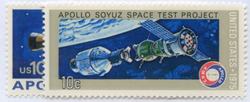 U.S. #1569-70 Apollo Soyuz Space, 2 Singles MNH