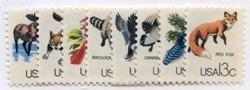 U.S. #1757a-h CAPEX, 8 Singles MNH