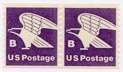 U.S. #1820 Postal Eagle 'B' Coil Pair MNH