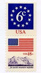 U.S. #1893c setenant 1892 + 1893 MNH