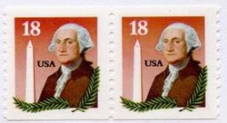 U.S. #2149 Washington Coil Pair MNH