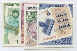 U.S. #2198-2201 Stamp Collecting, 4 Singles MNH