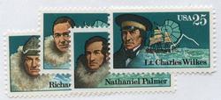 U.S. #2386-89 Antarctic Explorers, 4 Singles MNH