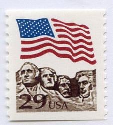 U.S. #2523A 29c Mt. Rushmore Coil MNH