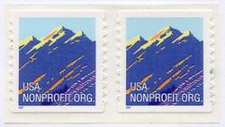 U.S. #2904B Mountains Coil Pair (1997) MNH