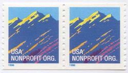 U.S. #2904 Mountains Coil Pair MNH