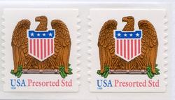 U.S. #3271 Eagle & Shield Coil Pair MNH