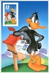 U.S. #3307c Daffy Duck, Pane of one MNH