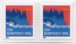 U.S. #3874 Sea Coast Coil Pair MNH