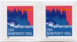 U.S. #3875 Sea Coast Coil Pair MNH