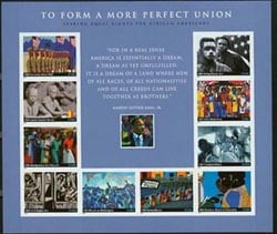 U.S.  #3937 To Form a More Perfect Union Pane of 10