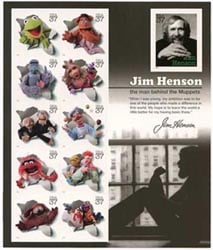 U.S.  #3944 Jim Henson and the Muppets, Pane of 11