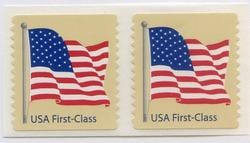 U.S. #4135 (41c) American Flag Pair MNH