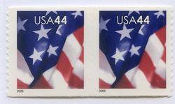 U.S. #4392 44c Flag Coil Pair MNH