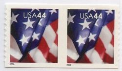 U.S. #4393 44c Flag Coil Pair MNH