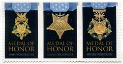 U.S. #4988a Air Force Medal of Honor (2015)  Strip of 3